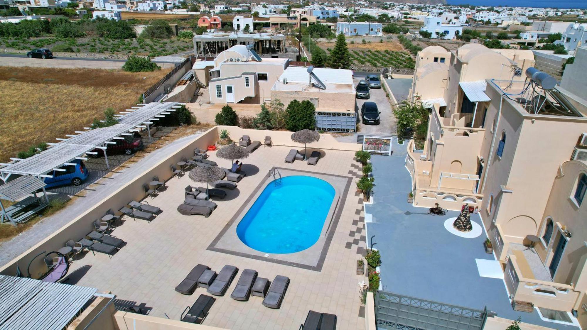 Leon Lux Apartments Perivolos  Exterior foto