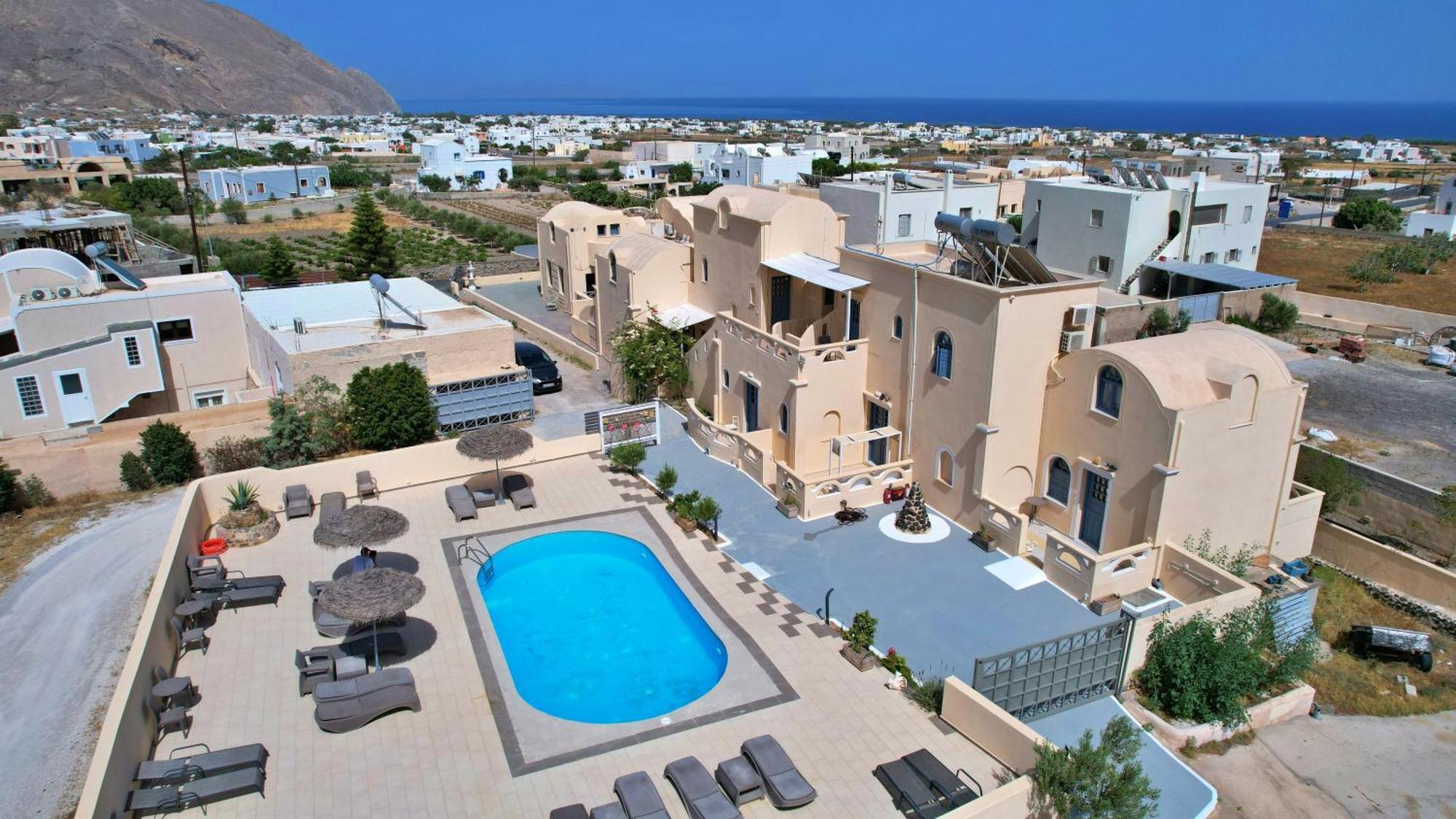 Leon Lux Apartments Perivolos  Exterior foto